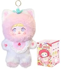 Kawaii Nommi Weather Forecast Series Stuffed Blind Box Keychain, Kawaii Mystery Vinyl Plush Toys Collectible for Birthday Gift