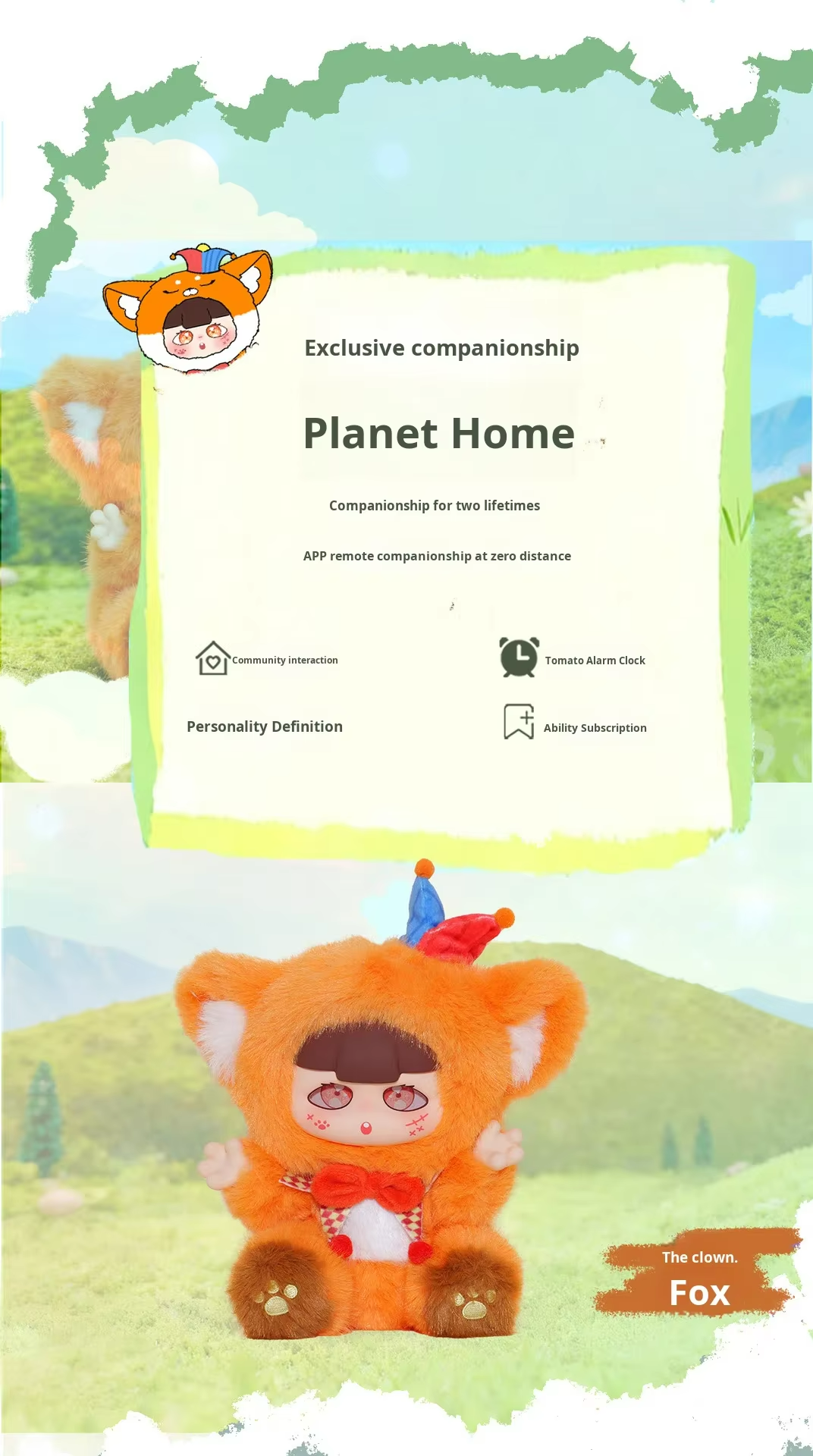 MOMOO Smart Companion Children's Dialogue Robot Plush Stuffed Animal Blind Box Set 6 AI Educational Toy Unisex for Kids
