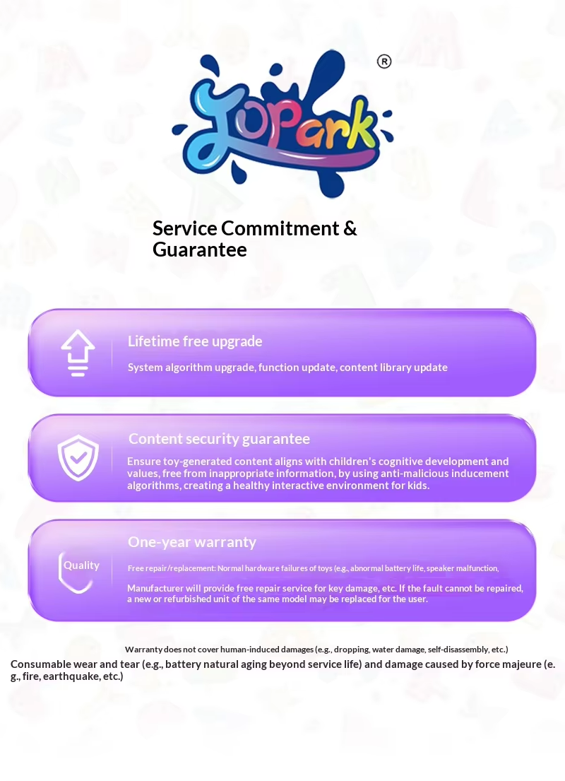 AI Interactive Plush Monster Toy LED Eyes ChatGPT Voice Multilingual Emotional Memory Educational Companion Kids Wi-Fi