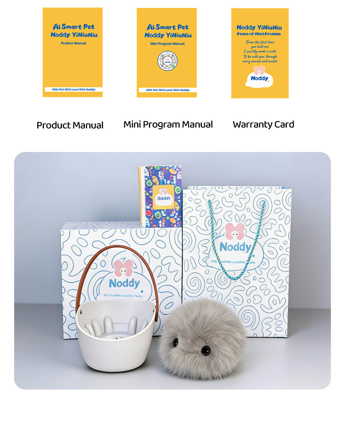 AI Smart Interactive Plush Companion - Unique Personality, APP Linkage & Personalized Growth