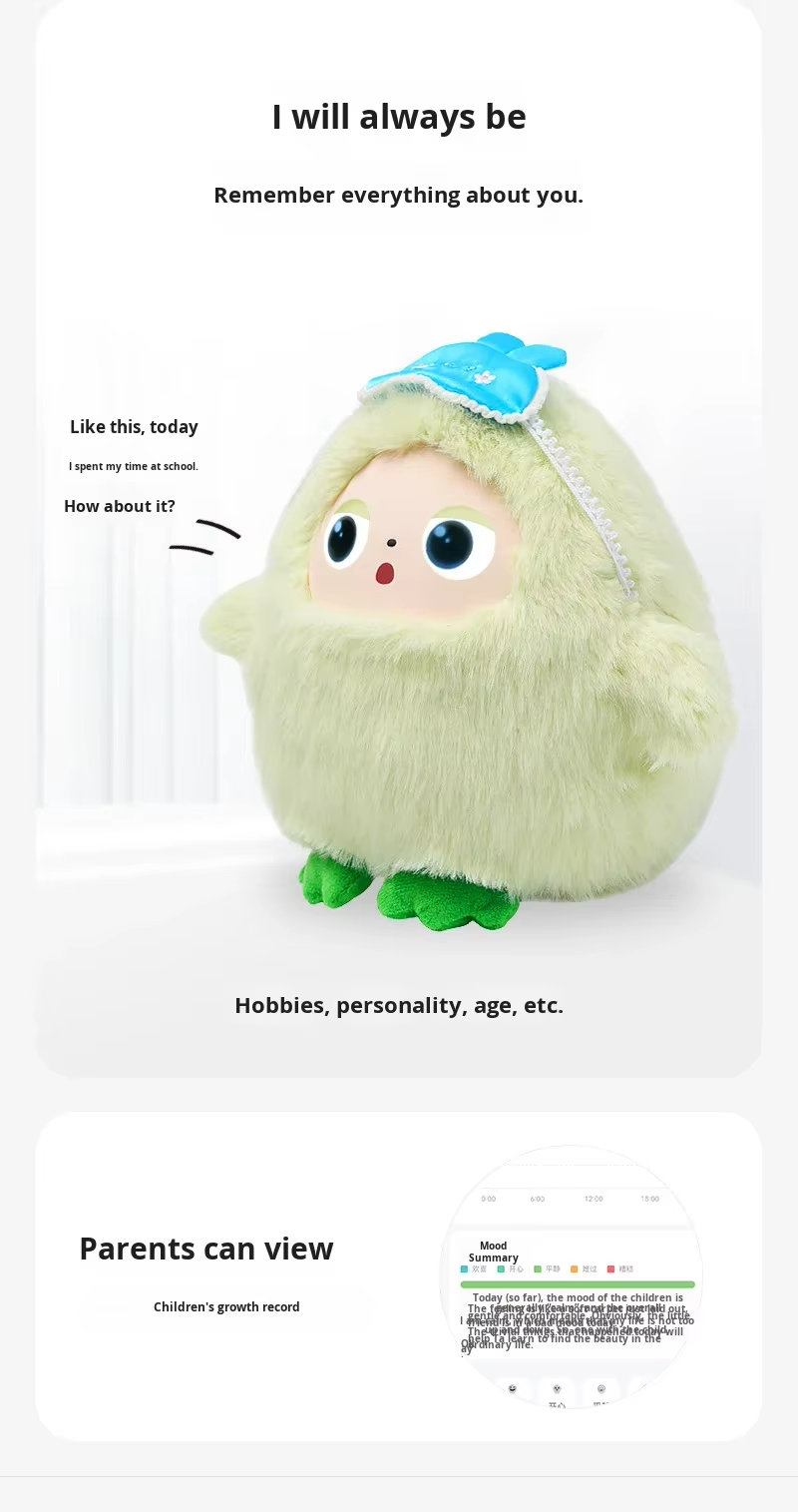 ODM Cute Ledodo AI Blind Box Plush Doll Lovely New Doll with AI Dialogue Plush AI Animal Toy for Children Gifts