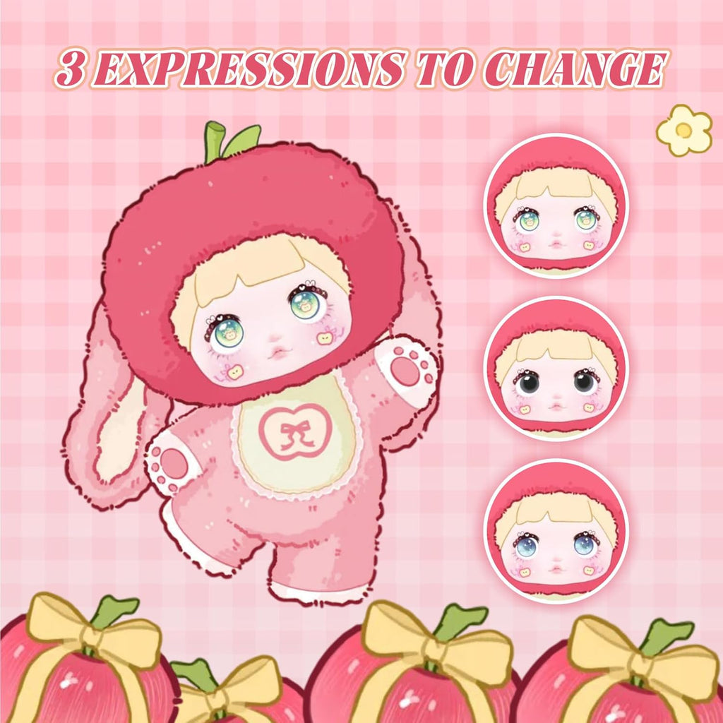 Plush Doll Blind Box for Birthday Gifts Stuffed Animals Toy for Boys Girls Nommi Interesting Fruits Series Random Design Collectible Toys