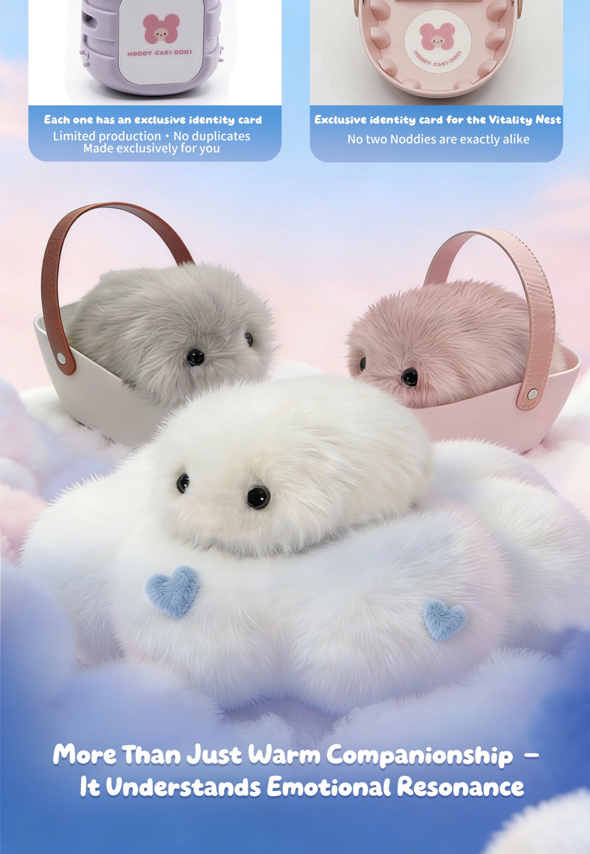 AI Smart Interactive Plush Companion - Unique Personality, APP Linkage & Personalized Growth
