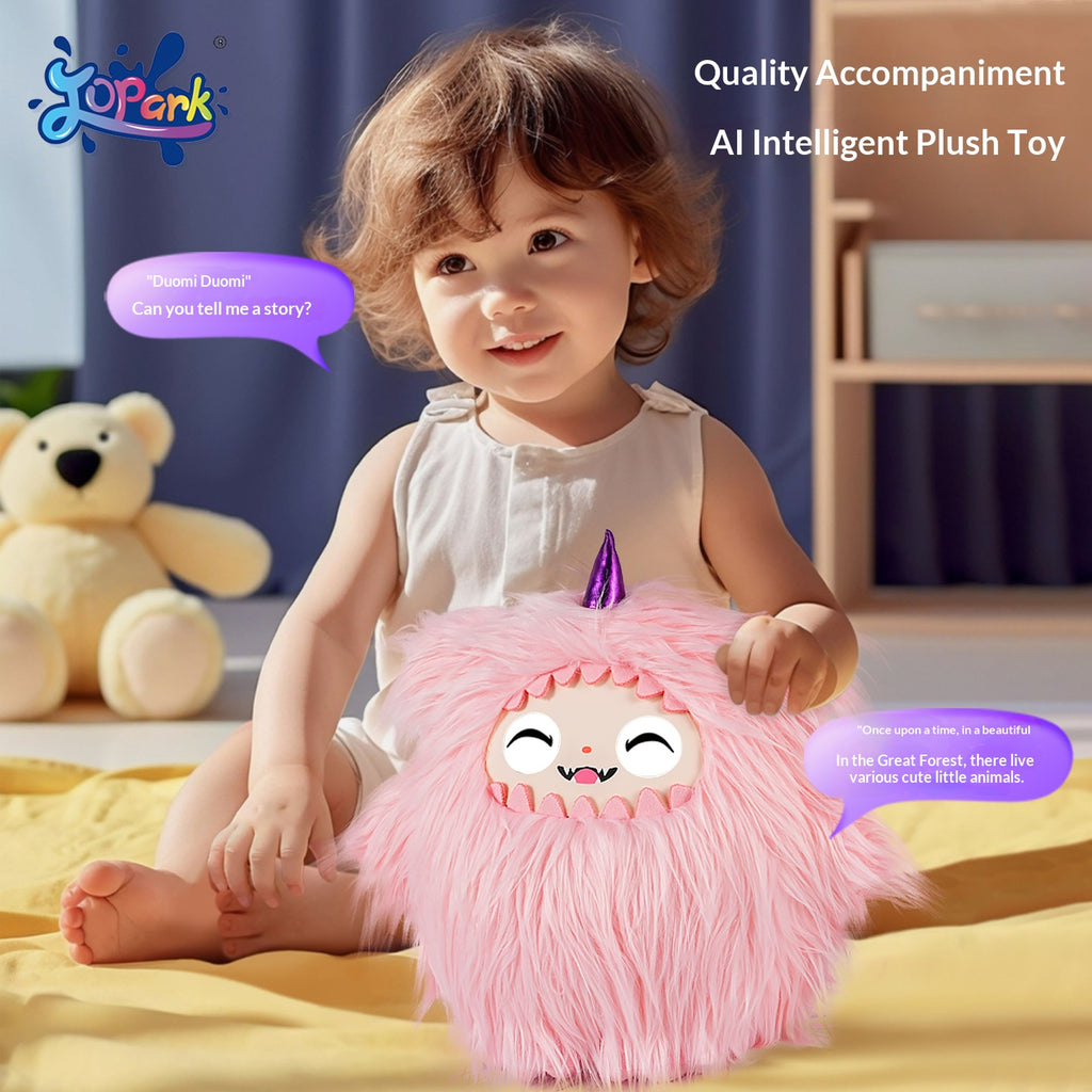 Monster Ledoudou AI Intelligent Plush Cartoon Ugly-Cute Creative Toy Educational Science Plush Toy