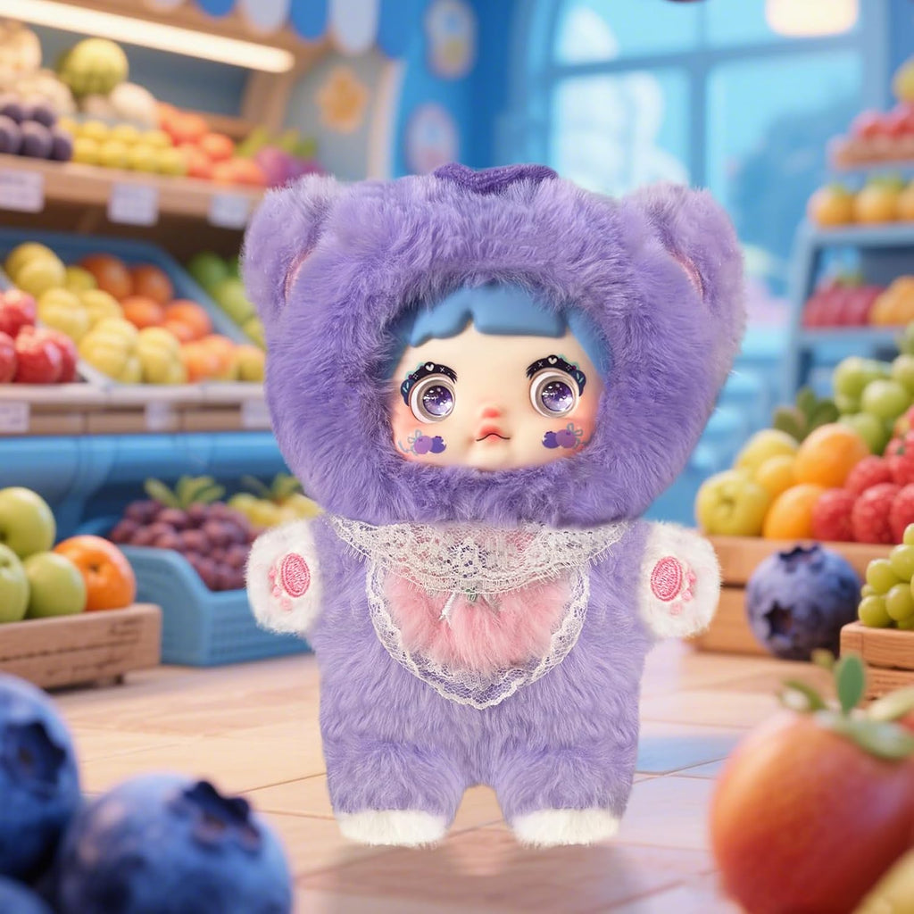 Plush Doll Blind Box for Birthday Gifts Stuffed Animals Toy for Boys Girls Nommi Interesting Fruits Series Random Design Collectible Toys