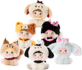 Nommi Plush Blind Box,Nommi Sitting Zoo Series Birthday Gifts 5 in