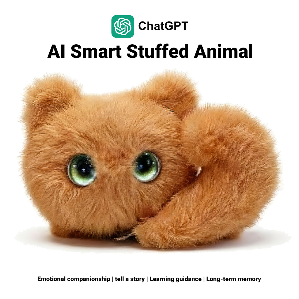 AI Smart Curious Cat: Voice-Activated Interactive Robot Pet