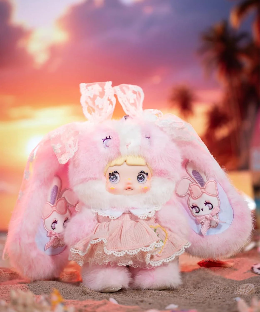 Kawaii Nommi Weather Forecast Series Stuffed Blind Box Keychain, Kawaii Mystery Vinyl Plush Toys Collectible for Birthday Gift