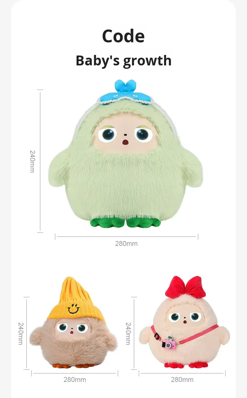 ODM Cute Ledodo AI Blind Box Plush Doll Lovely New Doll with AI Dialogue Plush AI Animal Toy for Children Gifts